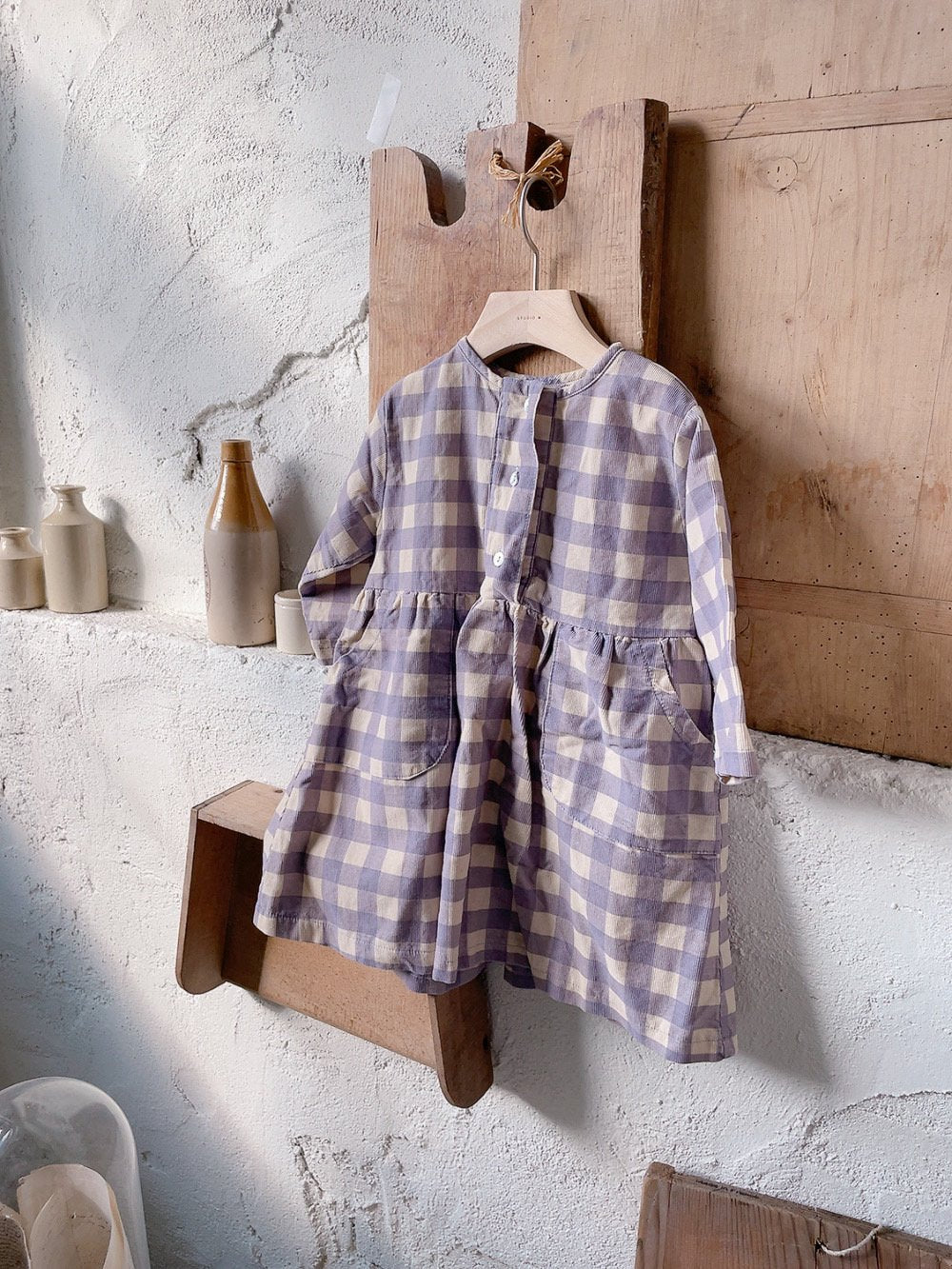 [PRE-ORDER] Margaret Check Dress