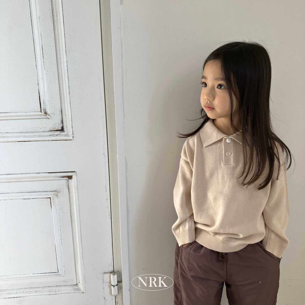 [PRE-ORDER] Cotton Collar Sweater Top