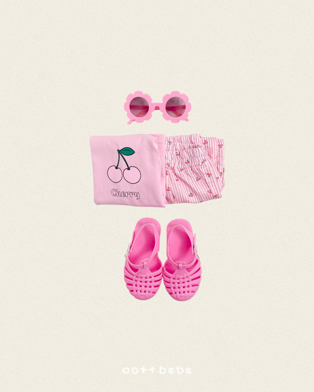 [PRE-ORDER] Cherry Stripe Pants