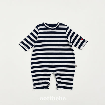[PRE-ORDER] Mix Stripe Body Suit