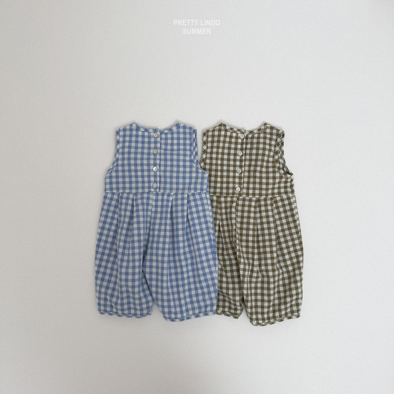 [PRE-ORDER] Check Jump Suit