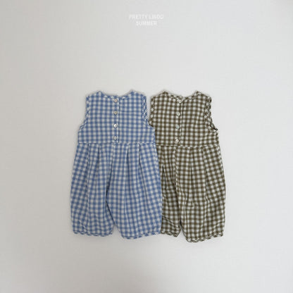 [PRE-ORDER] Check Jump Suit