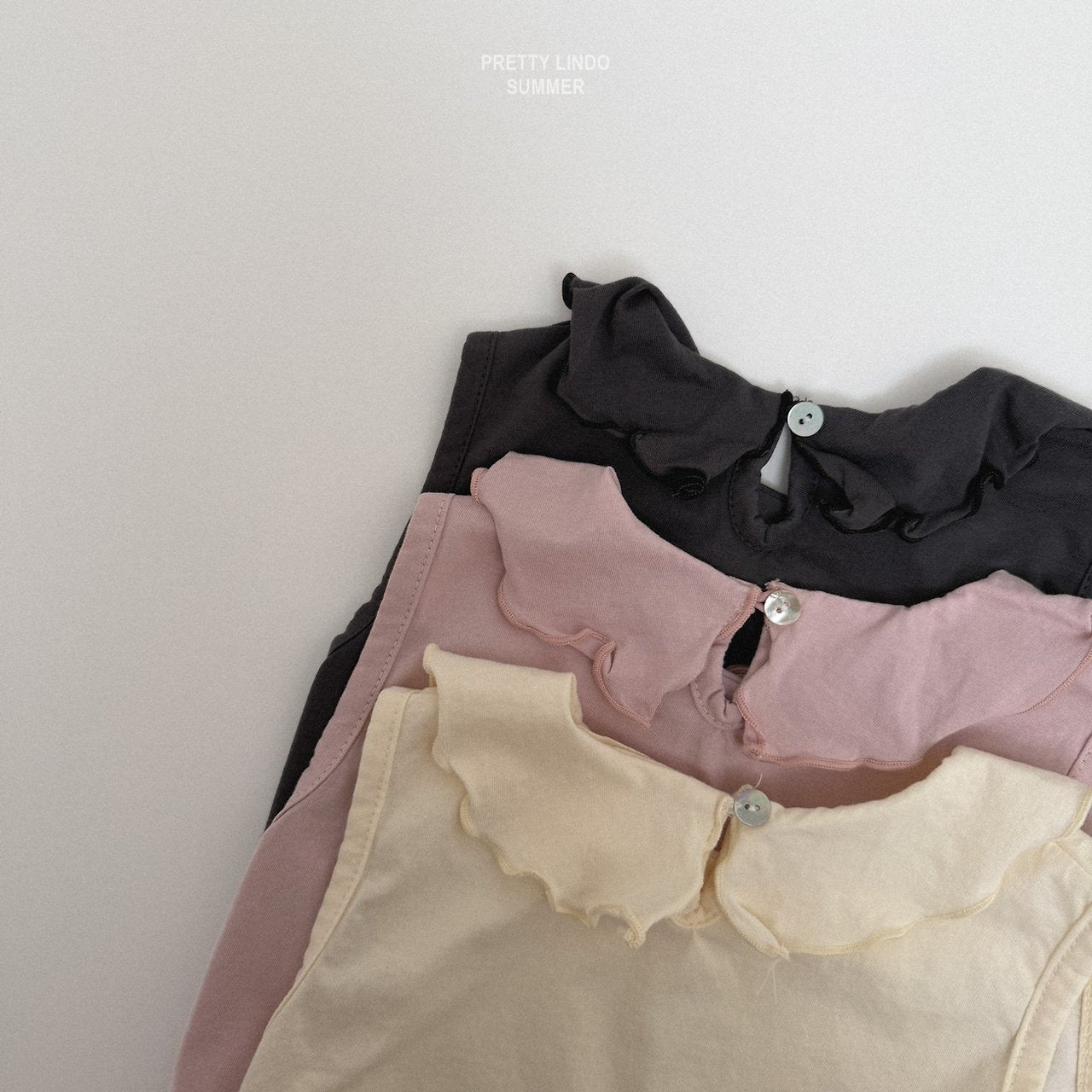 [PRE-ORDER] Frill Sleeveless T-Shirts