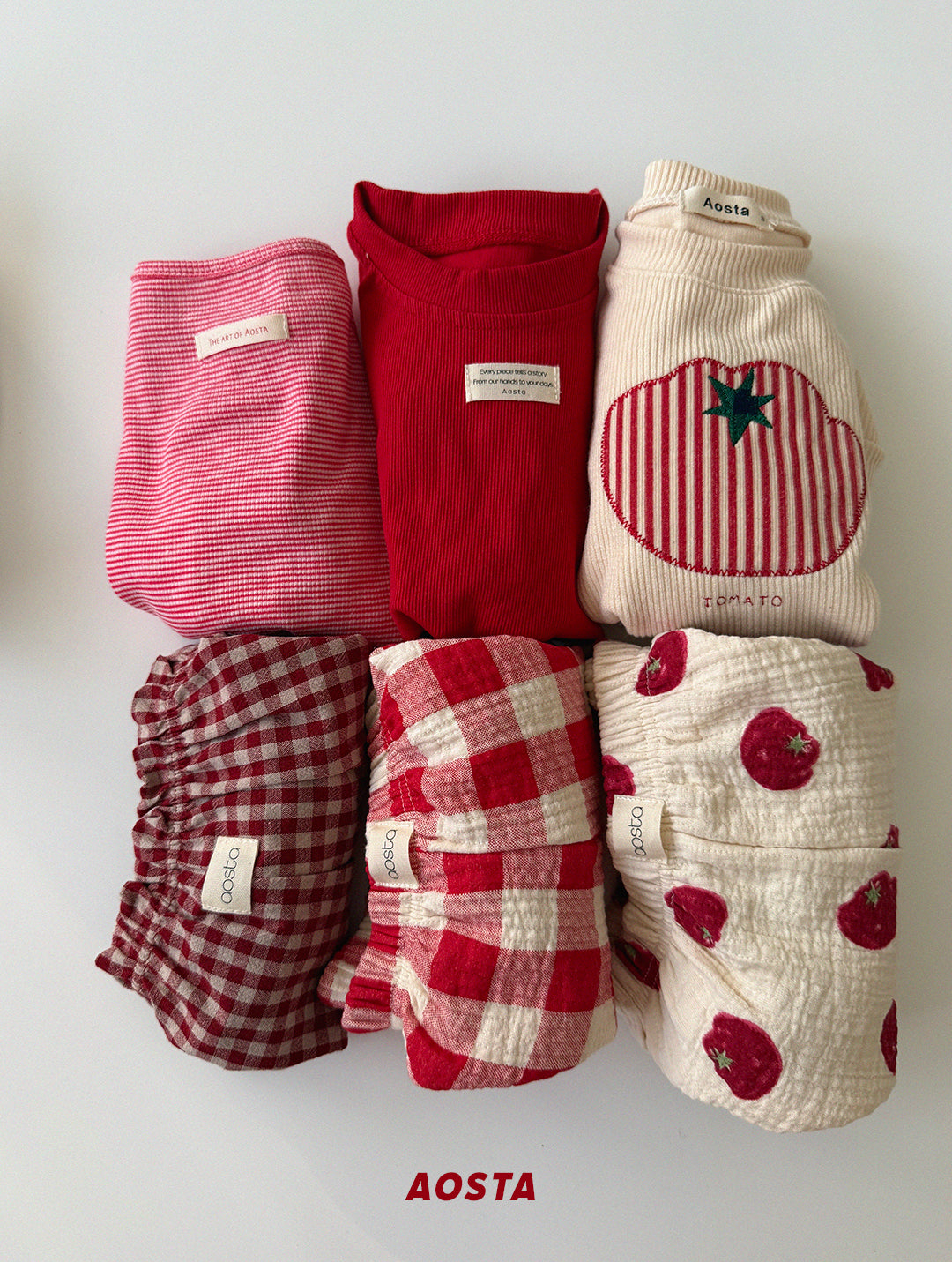 Tomato Sweatshirts [Ivory/M(1-2yr)]