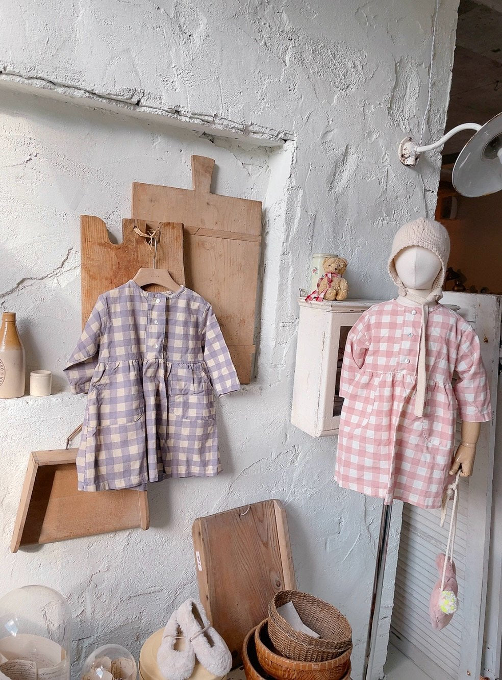 [PRE-ORDER] Margaret Check Dress