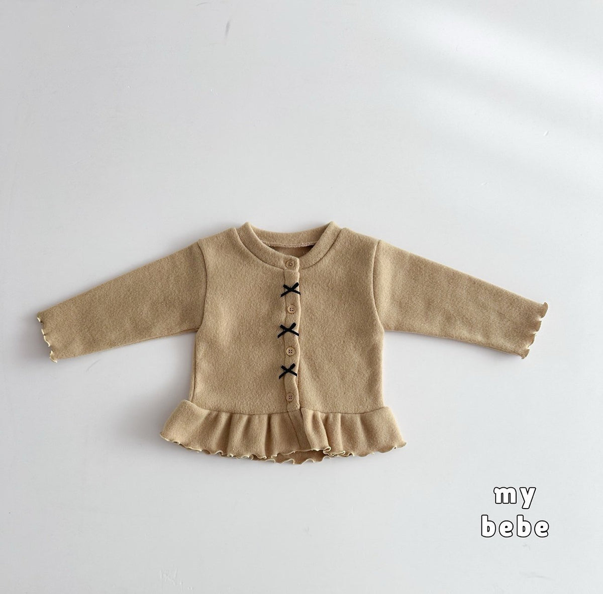 [PRE-ORDER] Winter Frill Ribbon Cardigan
