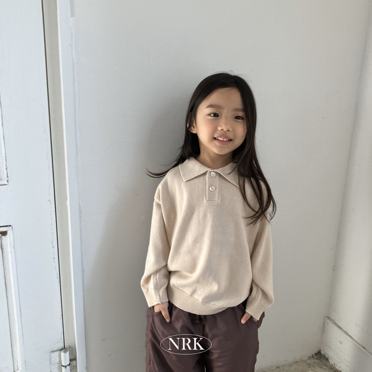 [PRE-ORDER] Cotton Collar Sweater Top