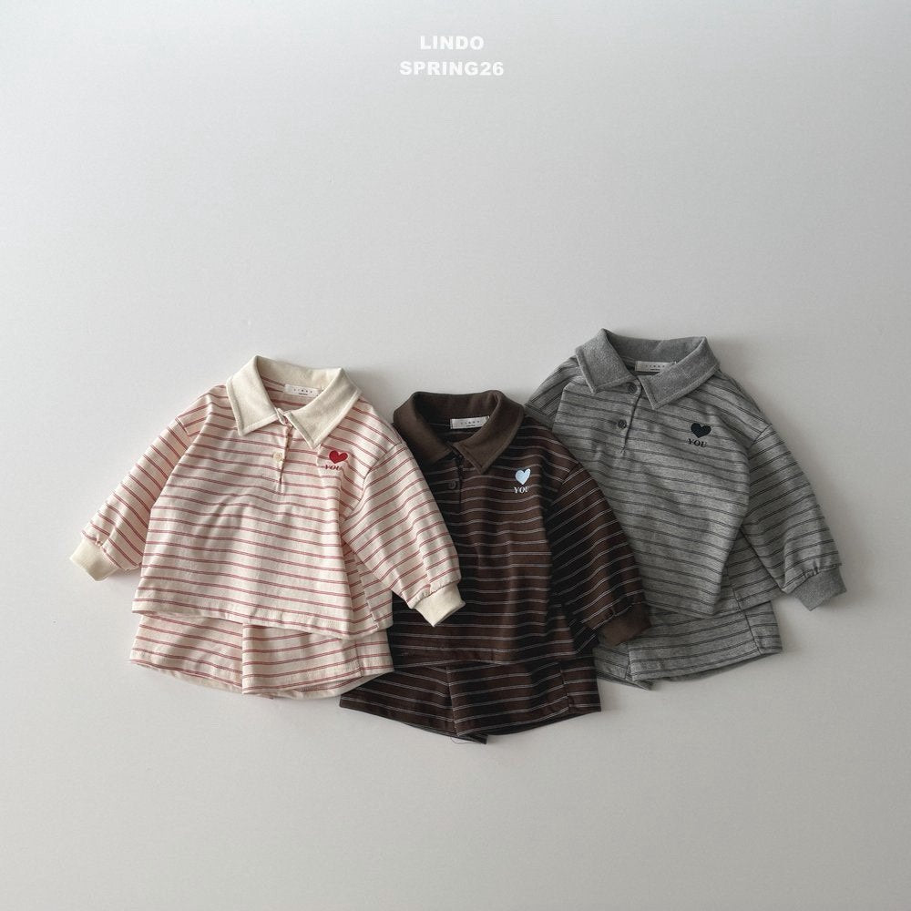 [PRE-ORDER] Sand Collar Top Bottom Set