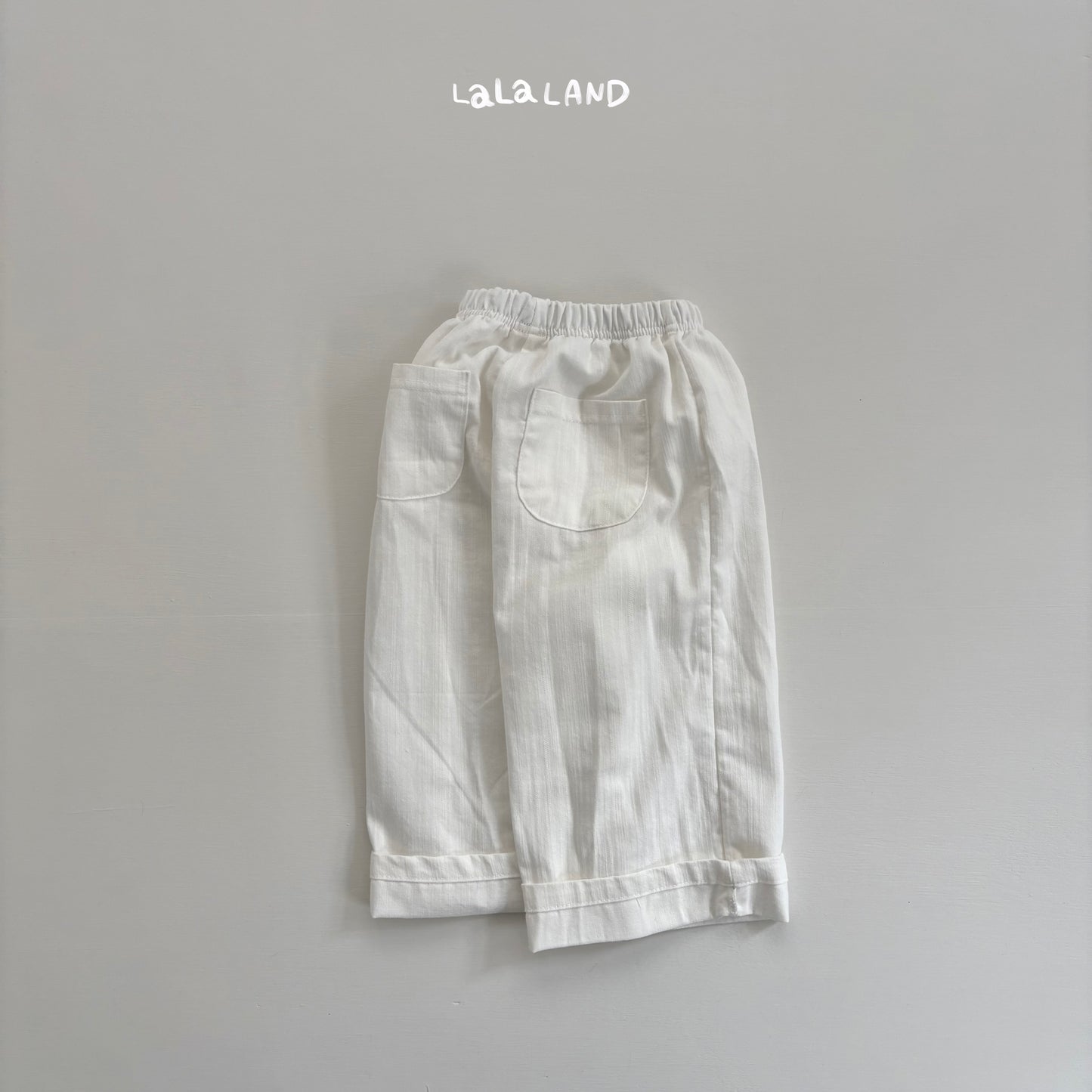 [PRE-ORDER] Summer Slub Roll-Up Pants