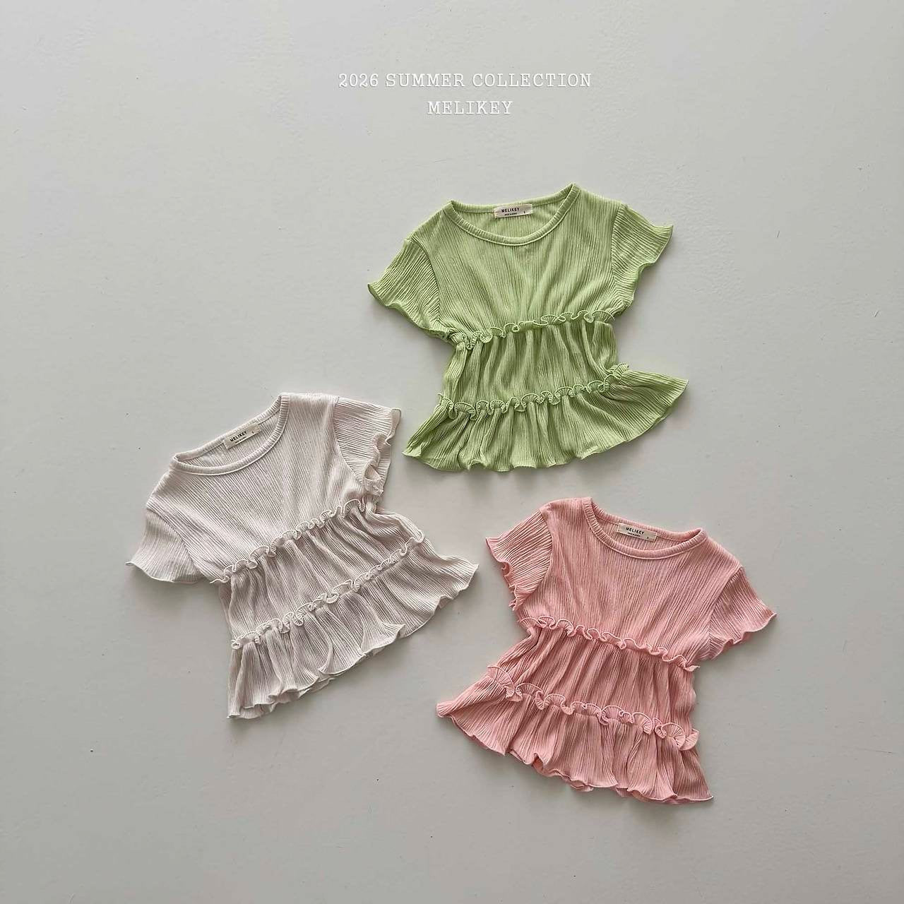 [PRE-ORDER] Can Can Pleats Top Bottom Set
