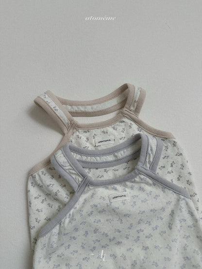 [PRE-ORDER] Rene Flower Halter Tank Top