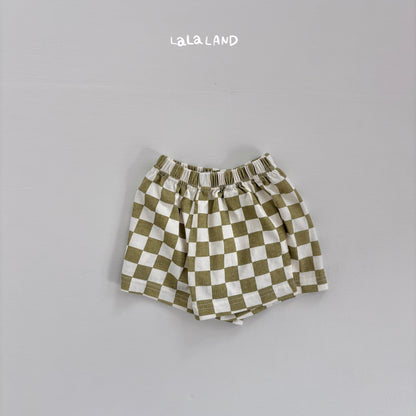 [PRE-ORDER] Checker Board Baby Shorts