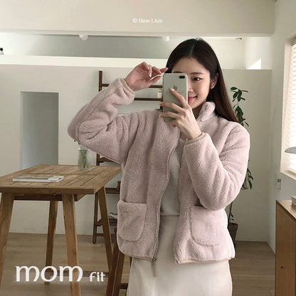 [PRE-ORDER] Kinder Fleece Jacket (Mom&Dad Couple)
