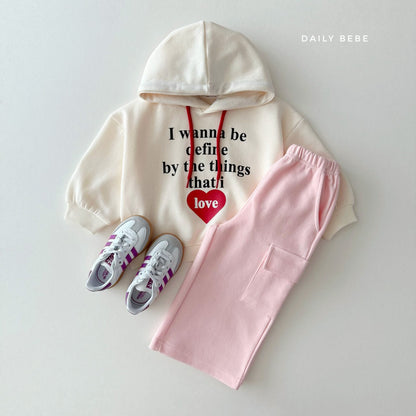 [PRE-ORDER] Love Color Block Hoodie Sweatshirts