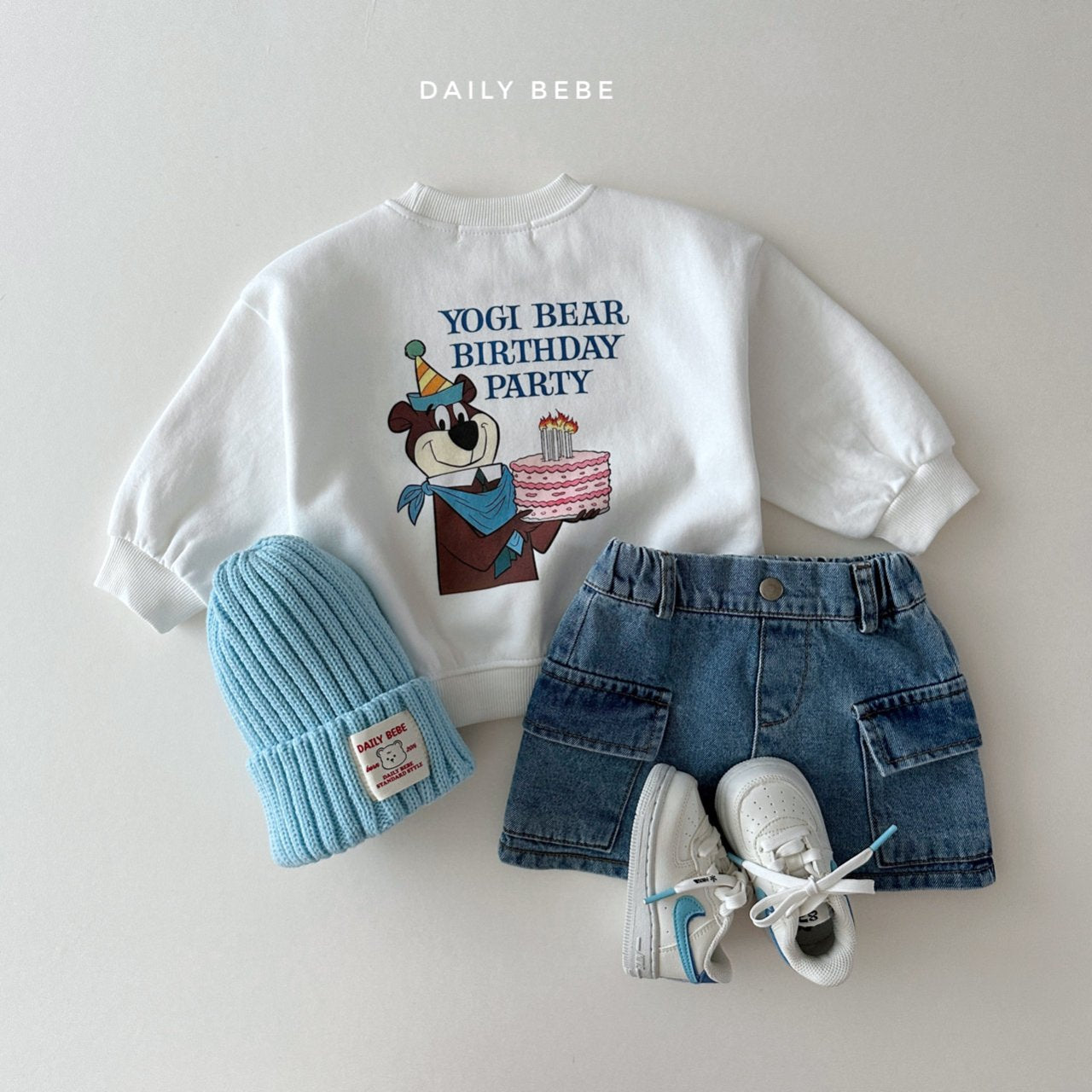 Birthday Sweatshirts [Ivory,White Melange/XS(1-2yr)]