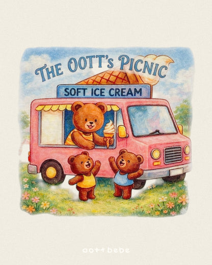 [PRE-ORDER] Oott Picnic T-Shirts (Mom & Dad Couple)