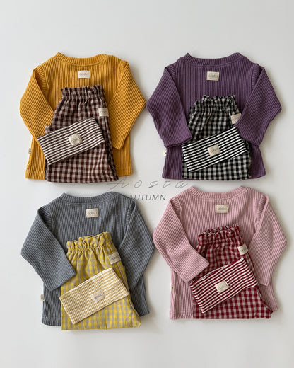 [PRE-ORDER] Caramel Check Pants