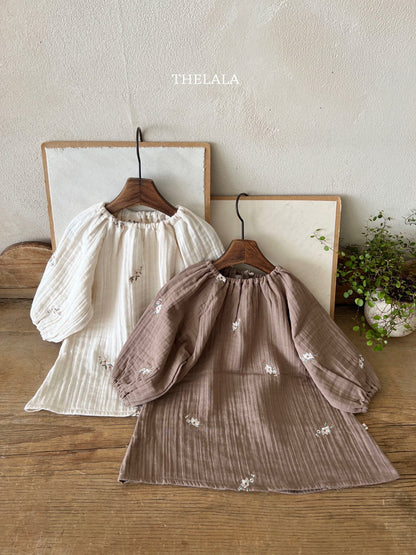 [PRE-ORDER] Floral Embroidery Dress