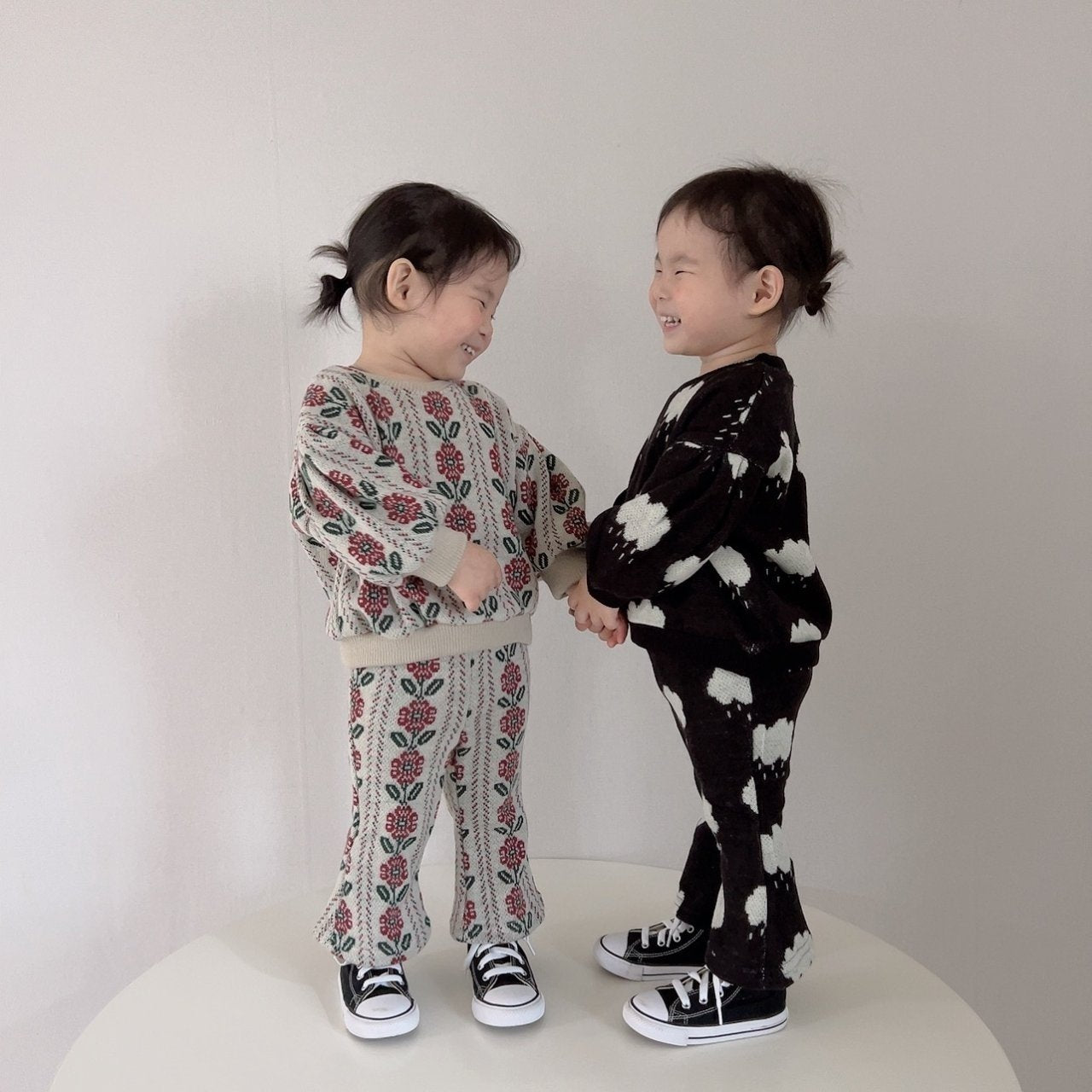 [PRE-ORDER] Knit Top Boot-Cut Pants Set