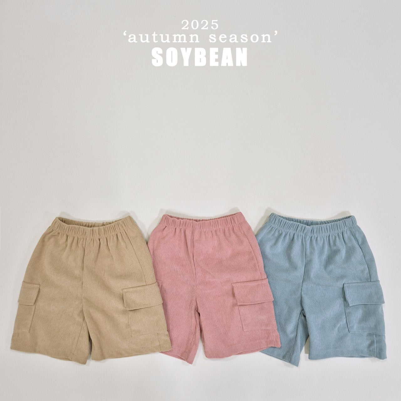 [PRE-ORDER] Corduroy Cargo Bermuda Pants