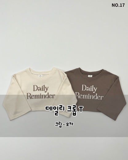 [PRE-ORDER] Daily Crop T-Shirts