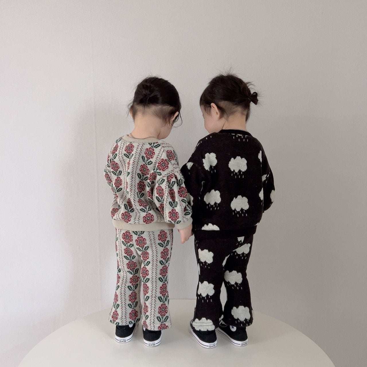 [PRE-ORDER] Knit Top Boot-Cut Pants Set