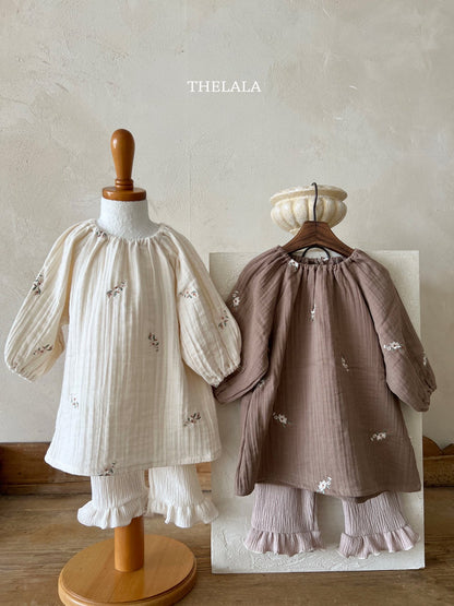[PRE-ORDER] Floral Embroidery Dress
