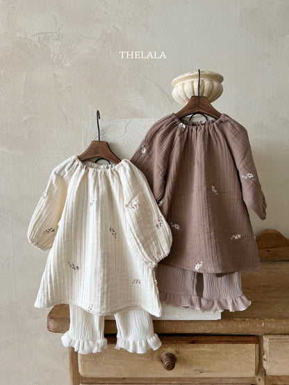 [PRE-ORDER] Floral Embroidery Dress