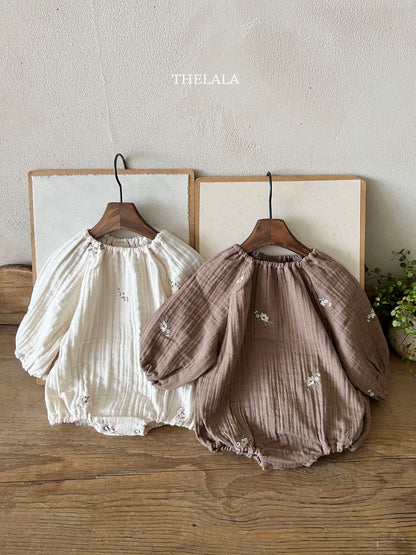 [PRE-ORDER] Floral Embroidery Body Suit