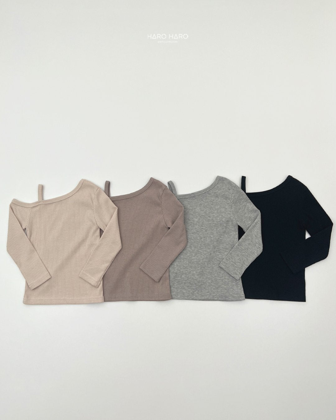 [PRE-ORDER] Unbalance Cold Shoulder T-Shirts