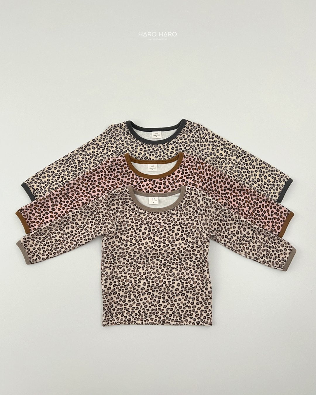[PRE-ORDER] Leopard Color Block T-Shirts