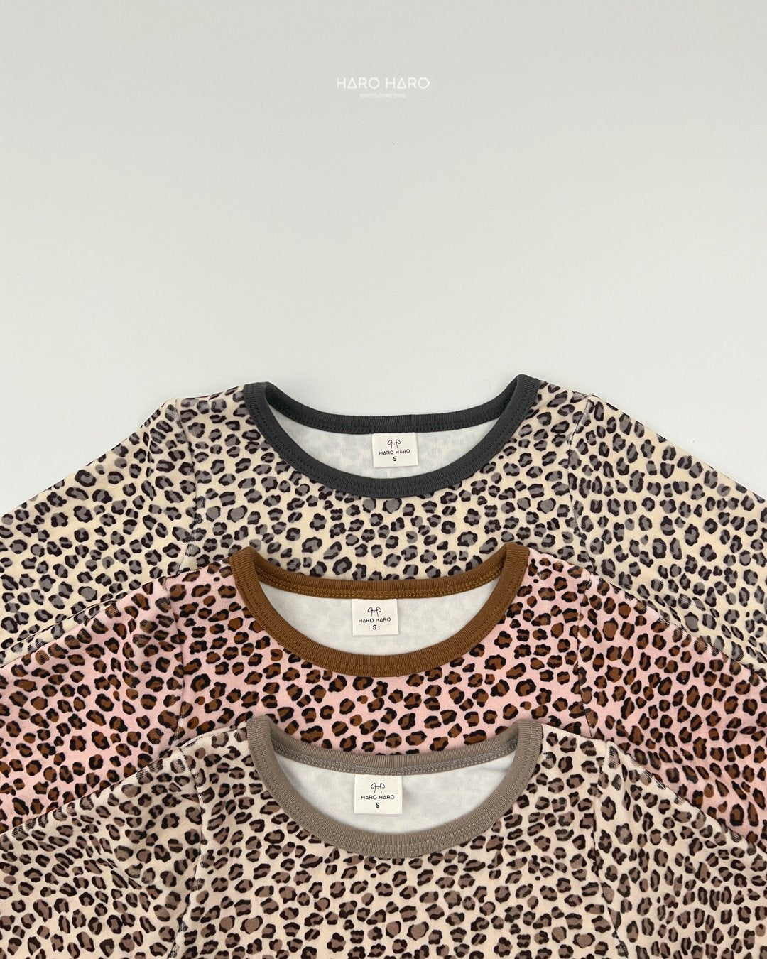 [PRE-ORDER] Leopard Color Block T-Shirts