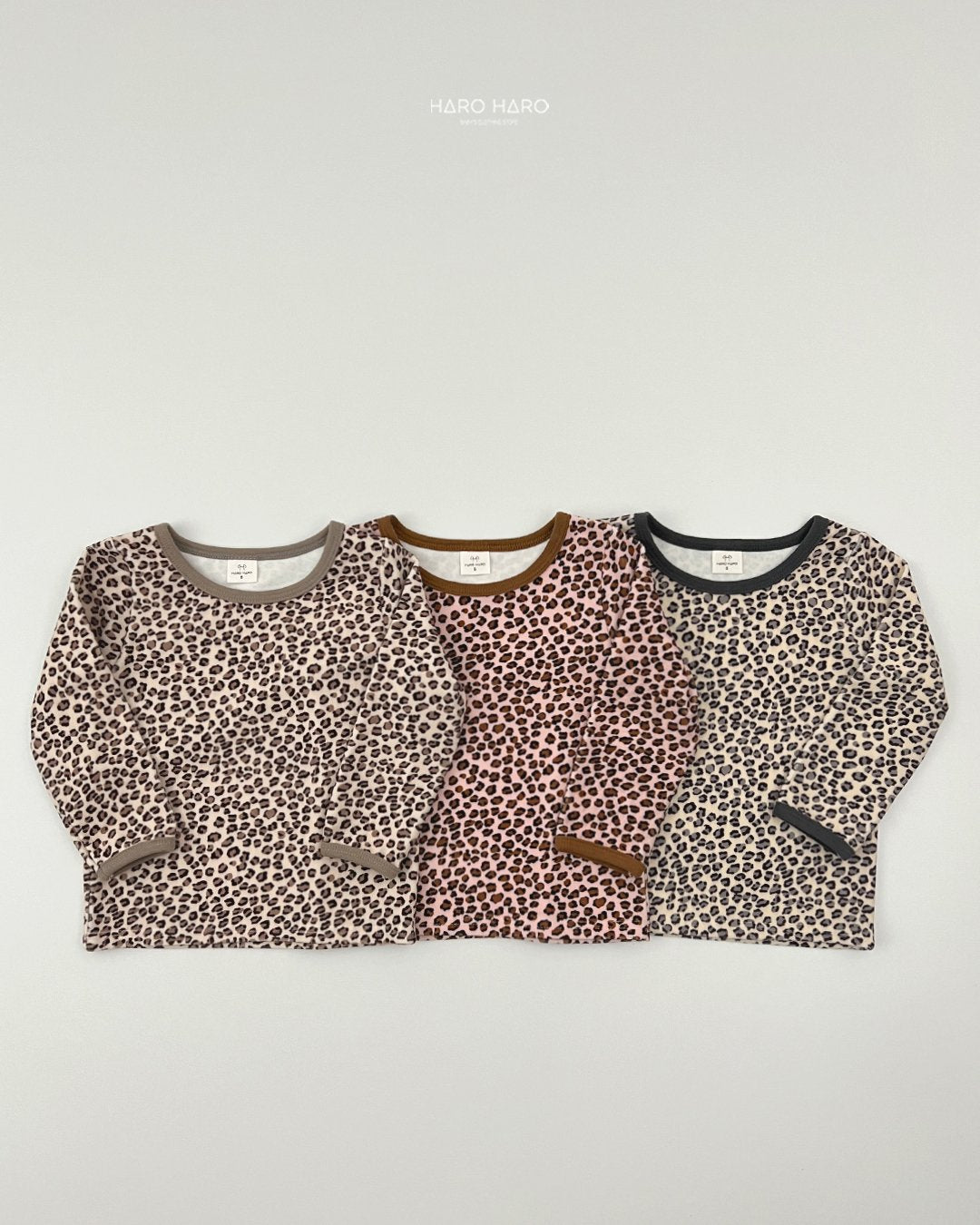 [PRE-ORDER] Leopard Color Block T-Shirts