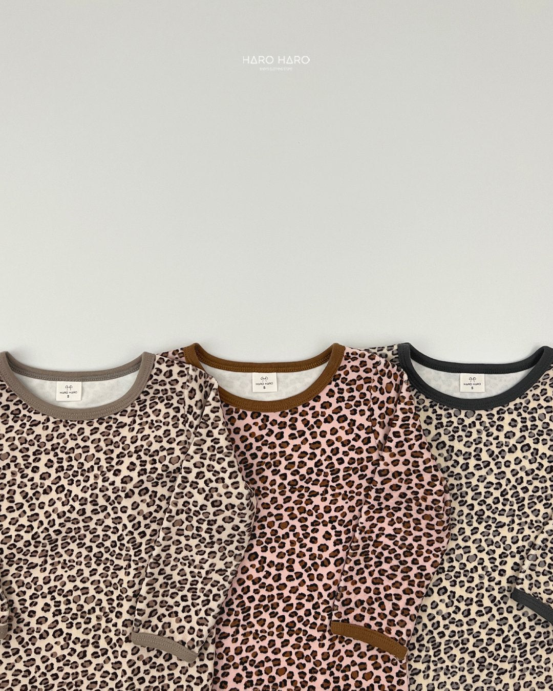 [PRE-ORDER] Leopard Color Block T-Shirts