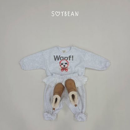 [PRE-ORDER] Woof Frill Top Bottom Set