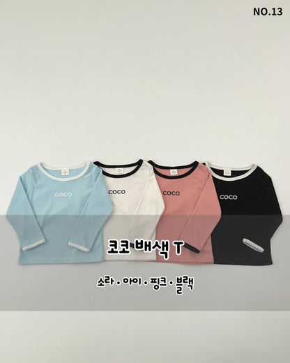 [PRE-ORDER] Coco Color Block T-Shirts