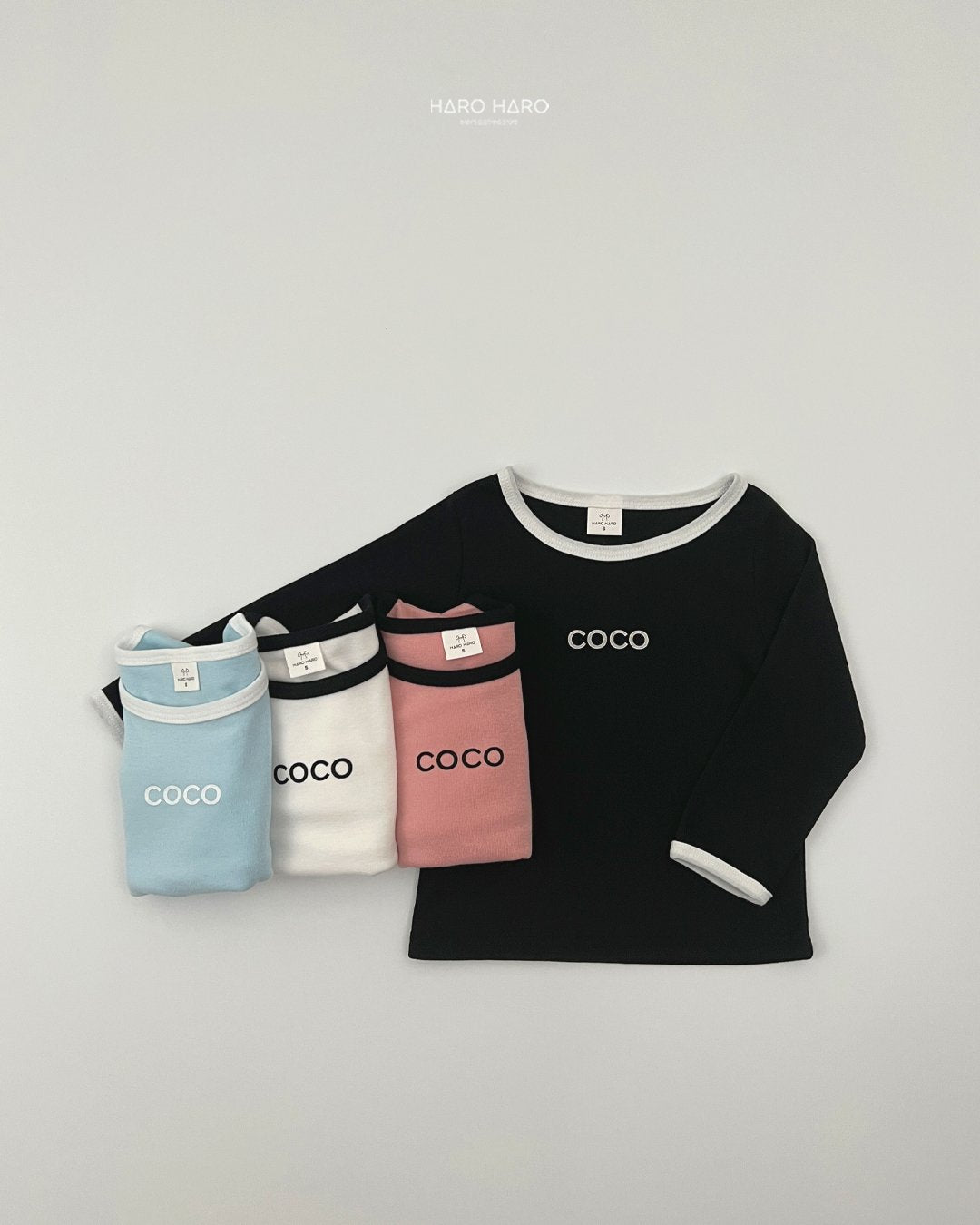[PRE-ORDER] Coco Color Block T-Shirts