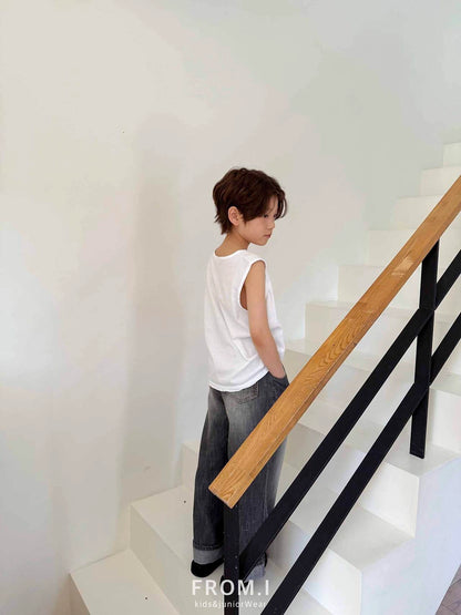 USA T-Shirts [Ivory/S(3-4yr)]