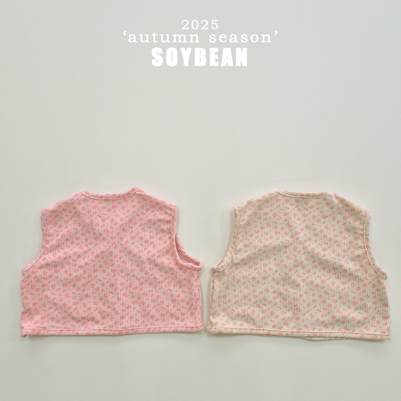 [PRE-ORDER] Corduroy Floral Vest