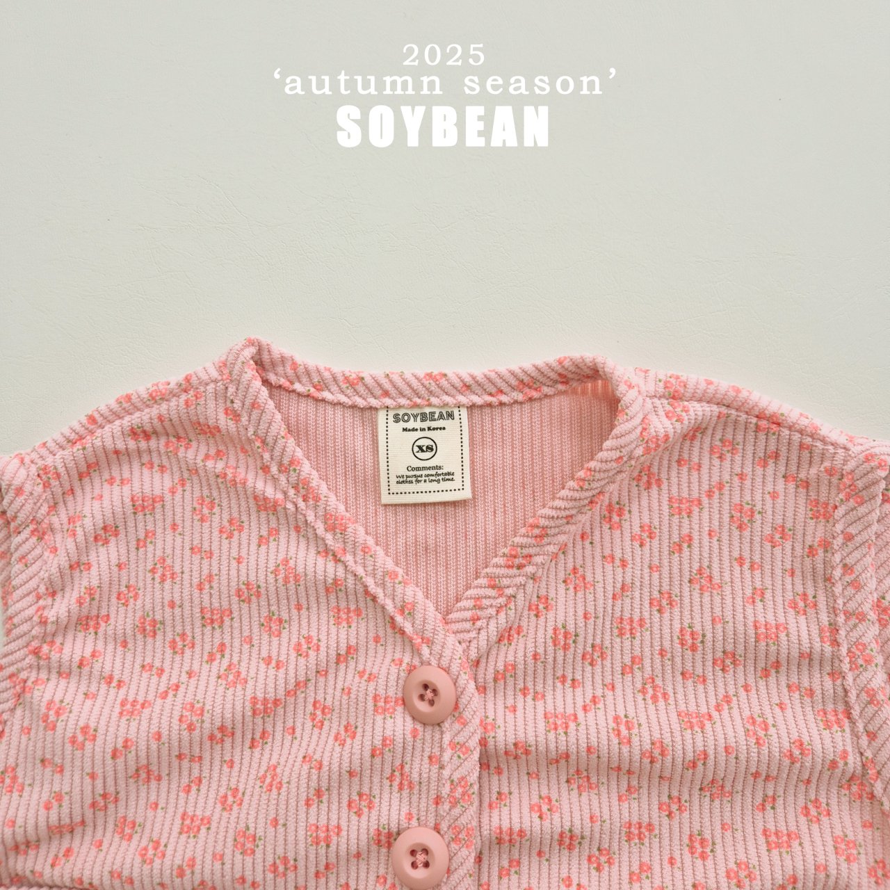 [PRE-ORDER] Corduroy Floral Vest