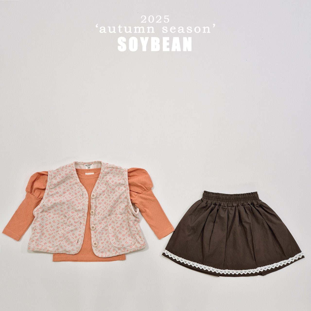 [PRE-ORDER] Corduroy Floral Vest