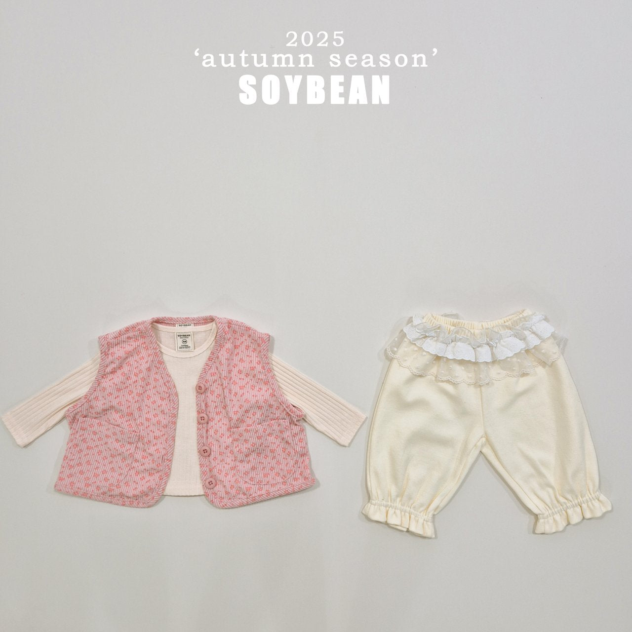 [PRE-ORDER] Corduroy Floral Vest