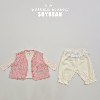 [PRE-ORDER] Corduroy Floral Vest