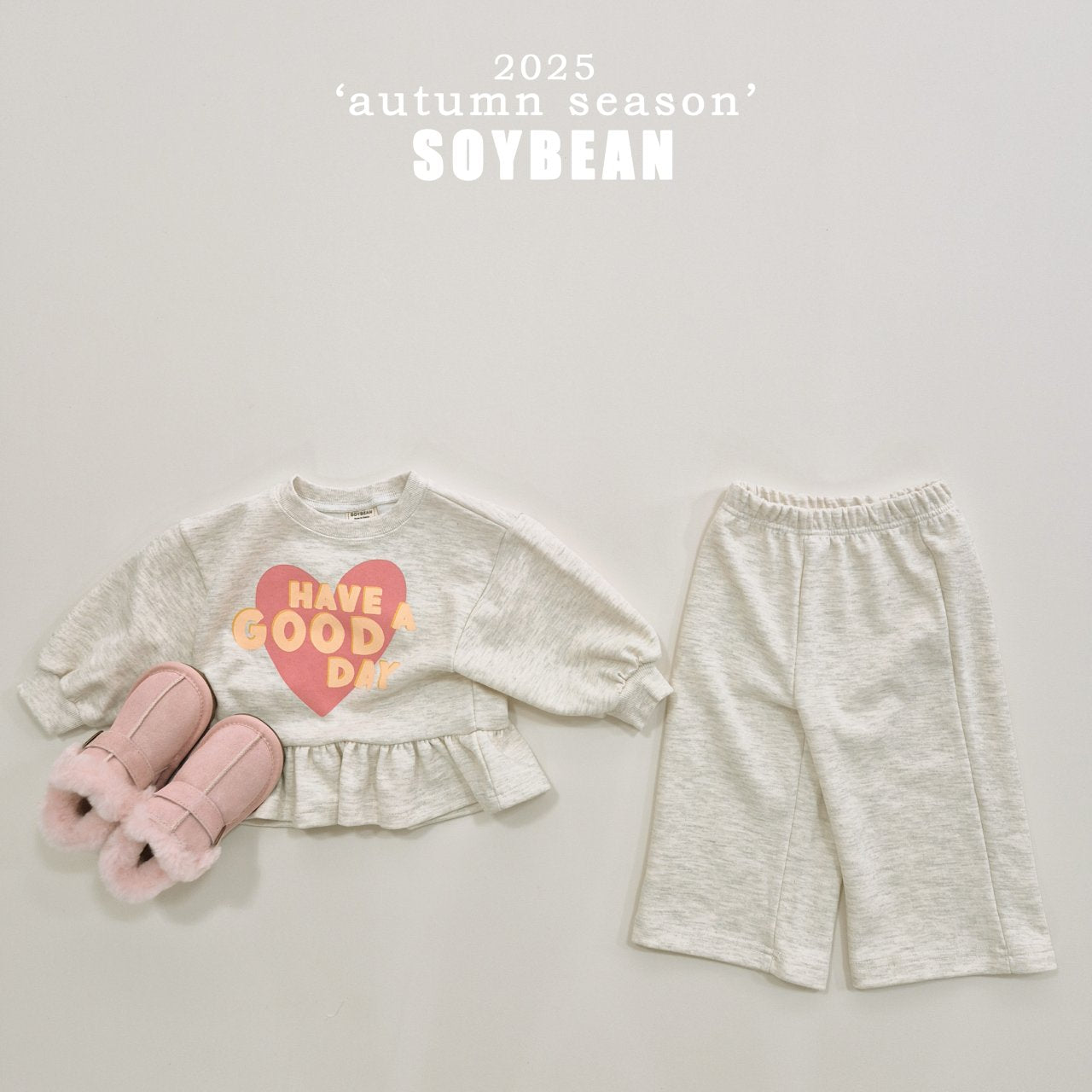 [PRE-ORDER] Good Day Frill Top Bottom Set