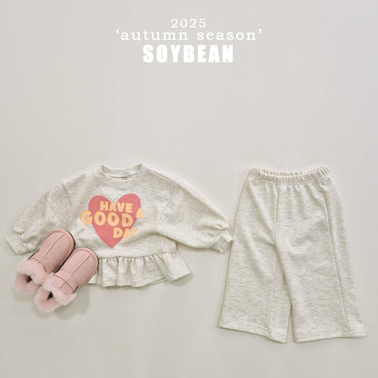 [PRE-ORDER] Good Day Frill Top Bottom Set