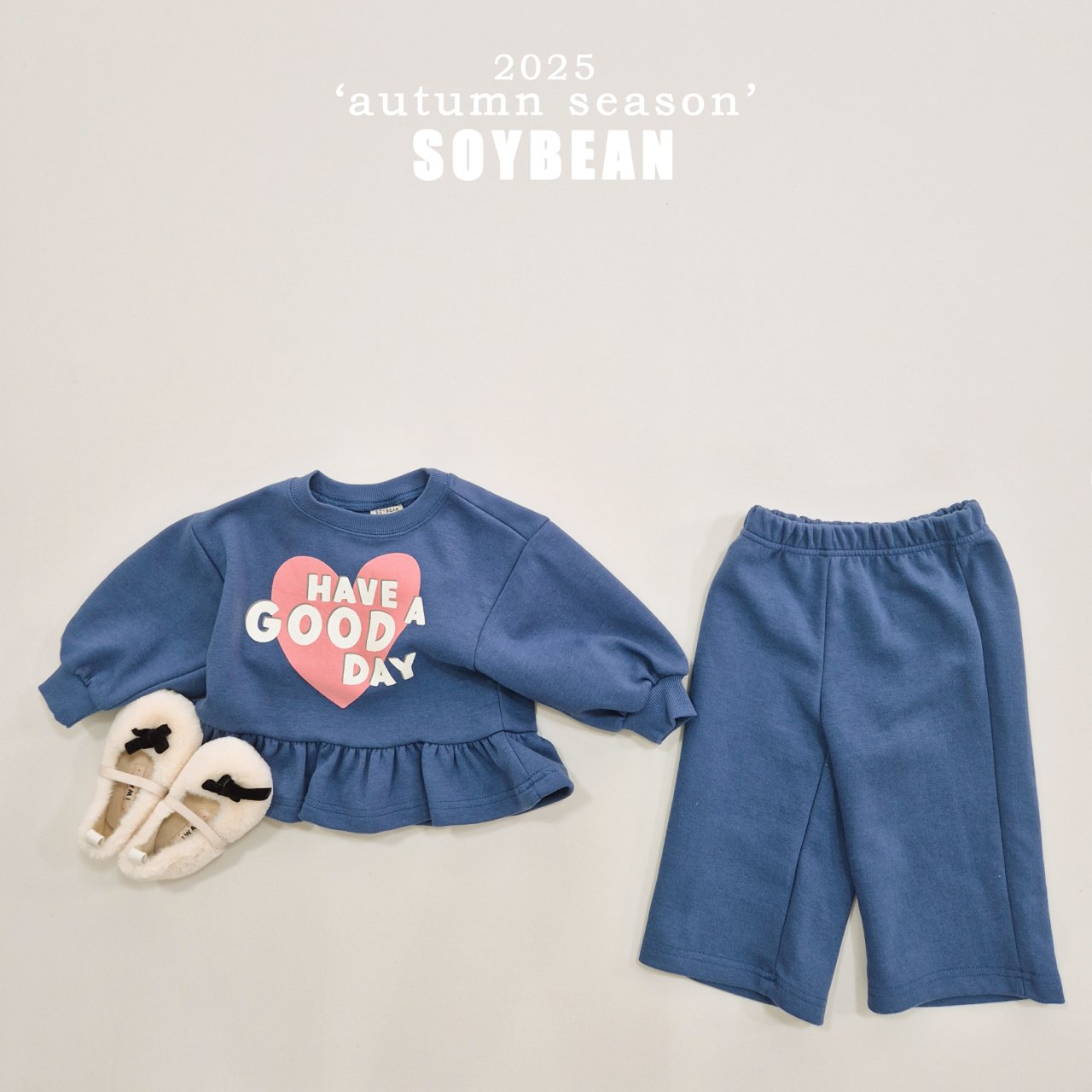 [PRE-ORDER] Good Day Frill Top Bottom Set