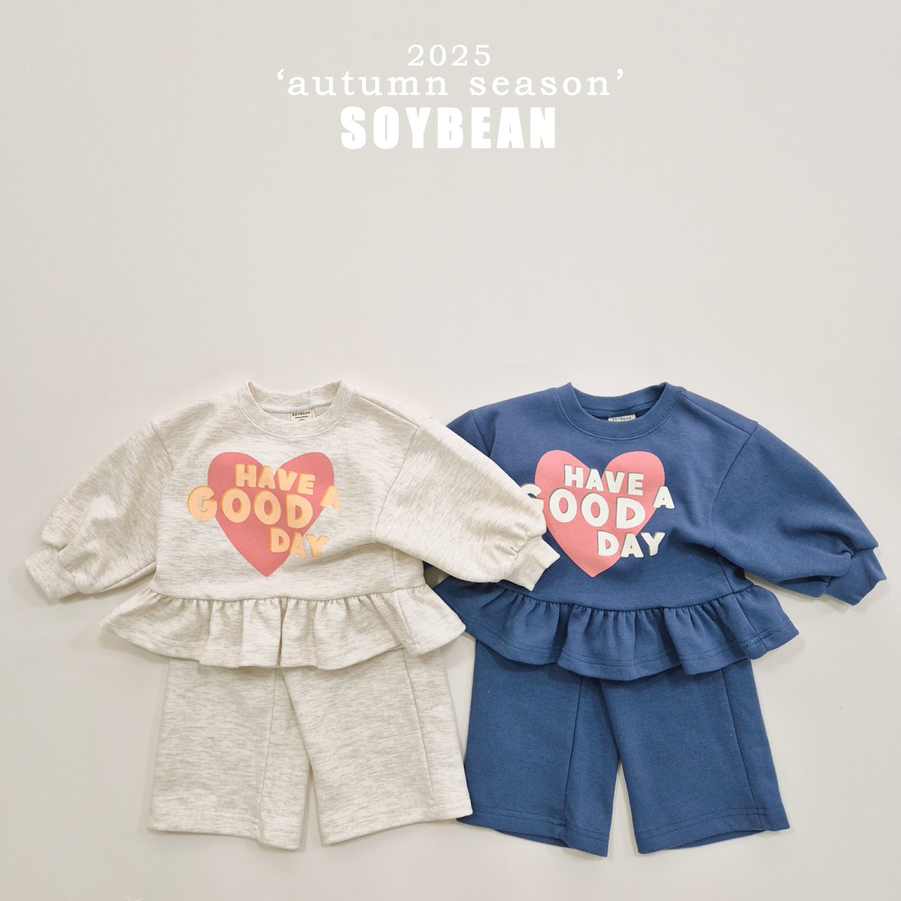 [PRE-ORDER] Good Day Frill Top Bottom Set