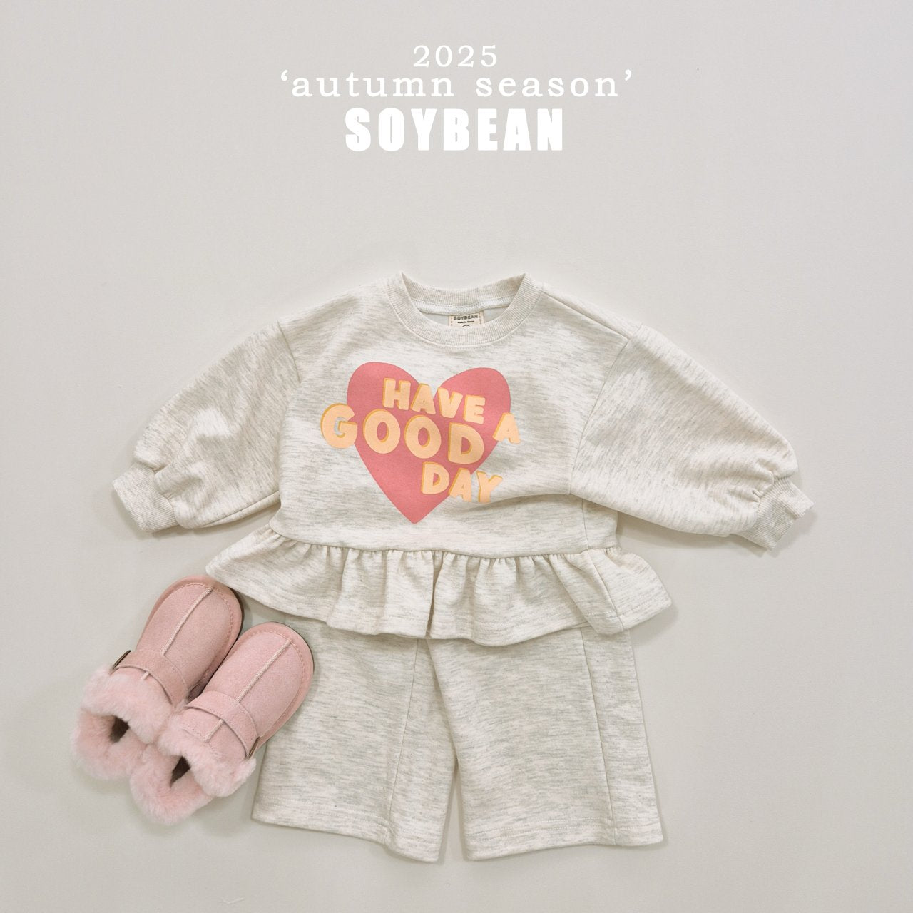 [PRE-ORDER] Good Day Frill Top Bottom Set