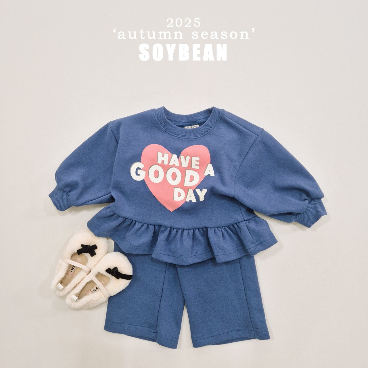 [PRE-ORDER] Good Day Frill Top Bottom Set