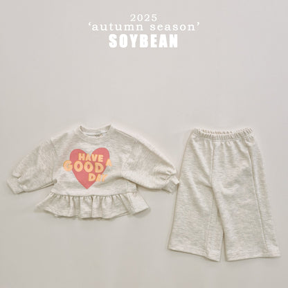 [PRE-ORDER] Good Day Frill Top Bottom Set